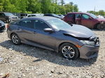 2016 Honda Civic Lx Gray vin: 19XFC2E58GE022931
