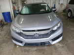 2017 Honda Civic Lx Silver vin: 19XFC2E58HE028018