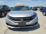 2019 Honda Civic Lx Silver vin: 19XFC2E65KE047612