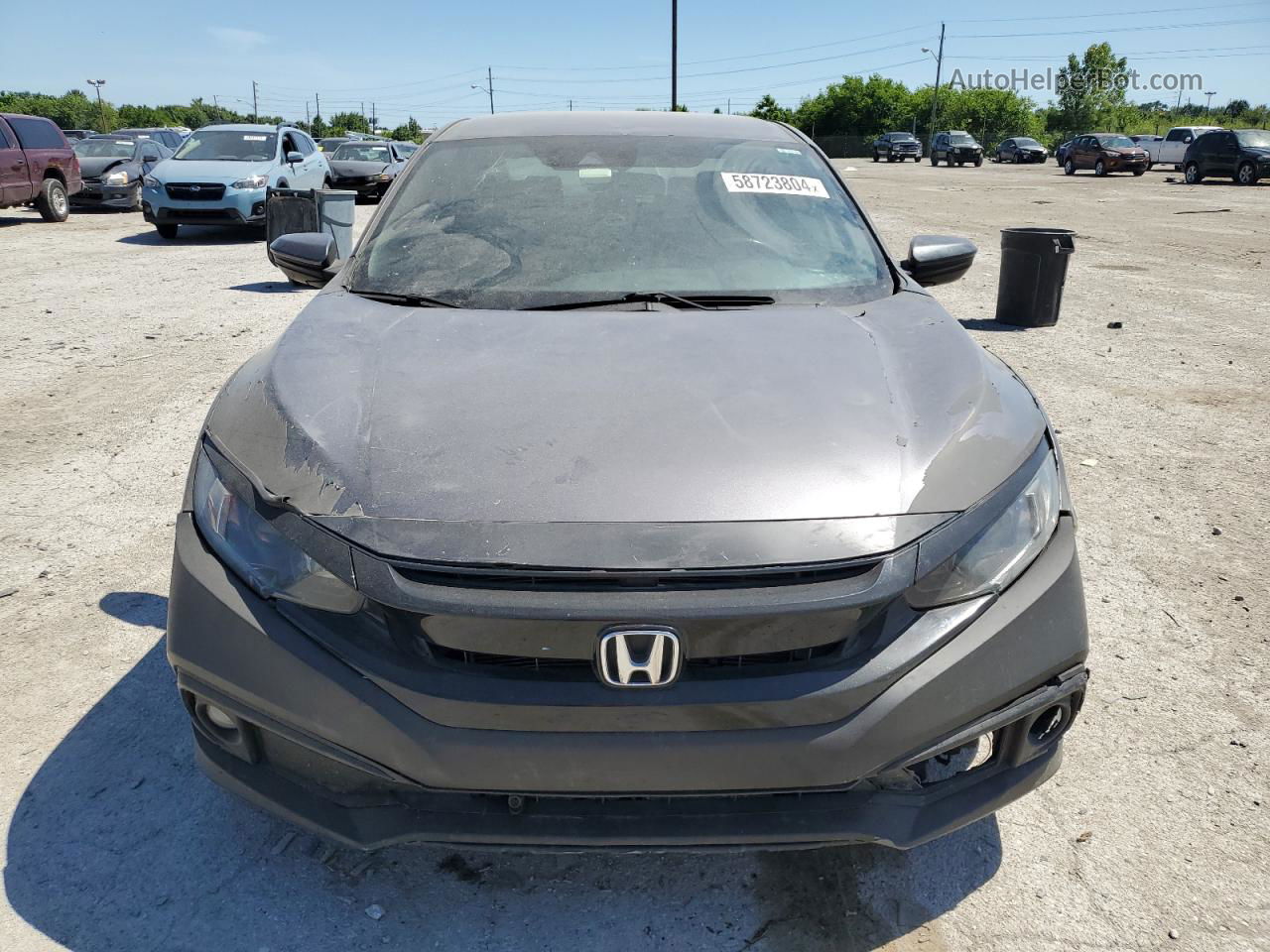 2019 Honda Civic Sport Charcoal vin: 19XFC2E89KE011908