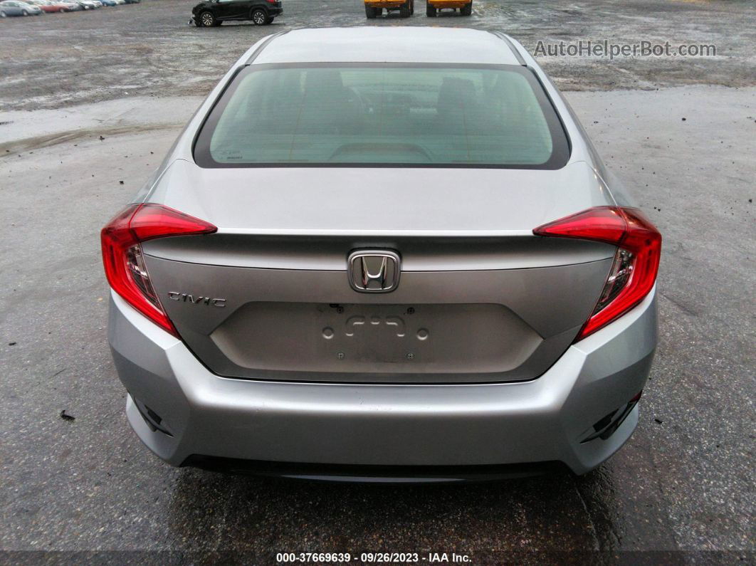 2016 Honda Civic Lx Silver vin: 19XFC2F50GE050673