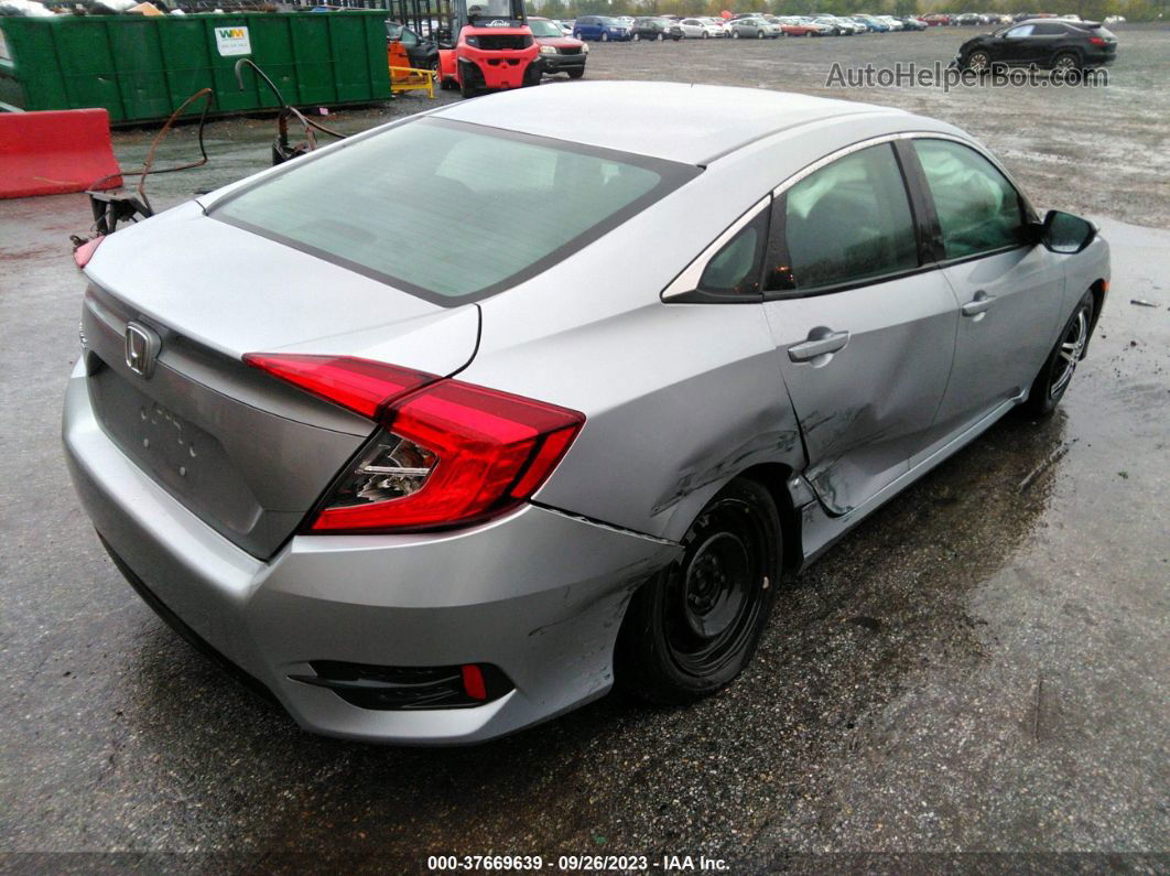 2016 Honda Civic Lx Silver vin: 19XFC2F50GE050673