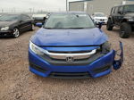 2017 Honda Civic Lx Синий vin: 19XFC2F50HE007100