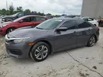 2017 Honda Civic Lx Gray vin: 19XFC2F50HE035964