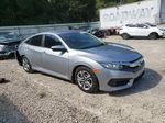 2017 Honda Civic Lx Silver vin: 19XFC2F50HE063411