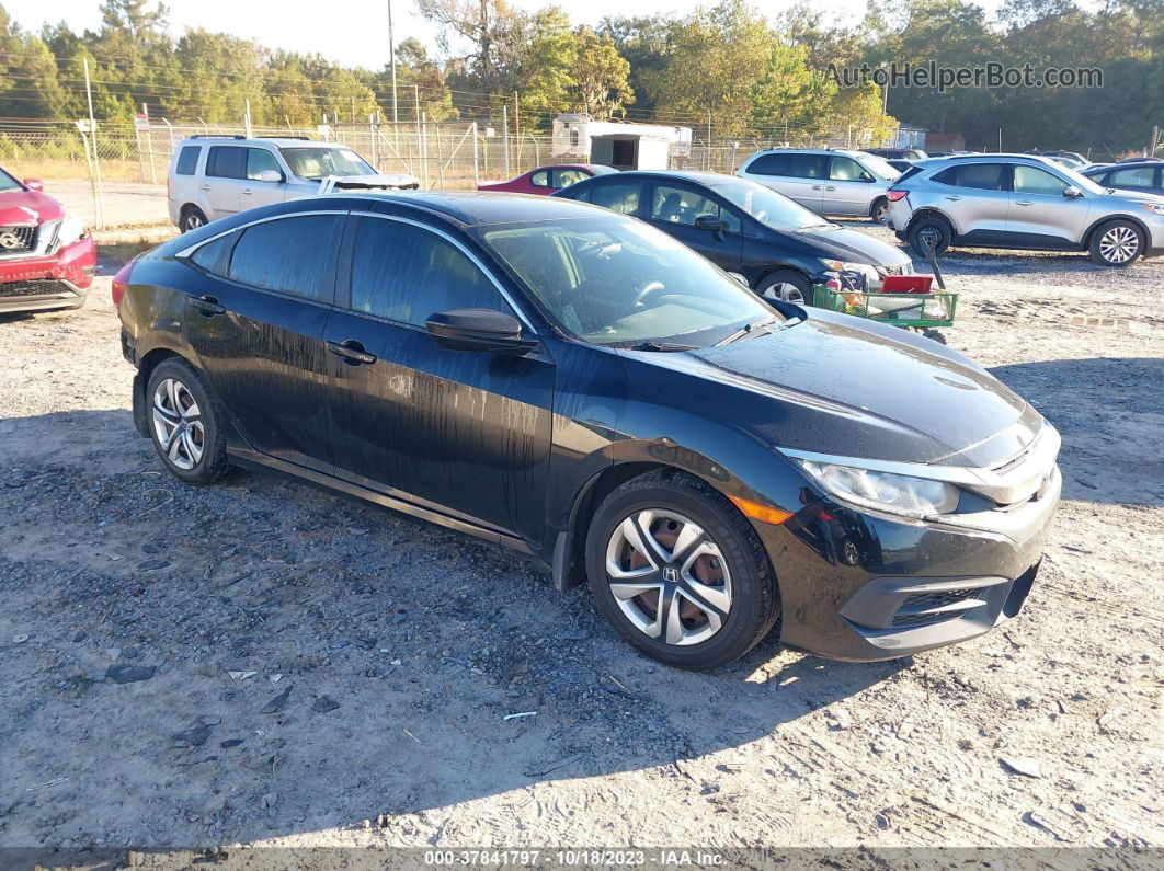 2017 Honda Civic Sedan Lx Black vin: 19XFC2F50HE067247