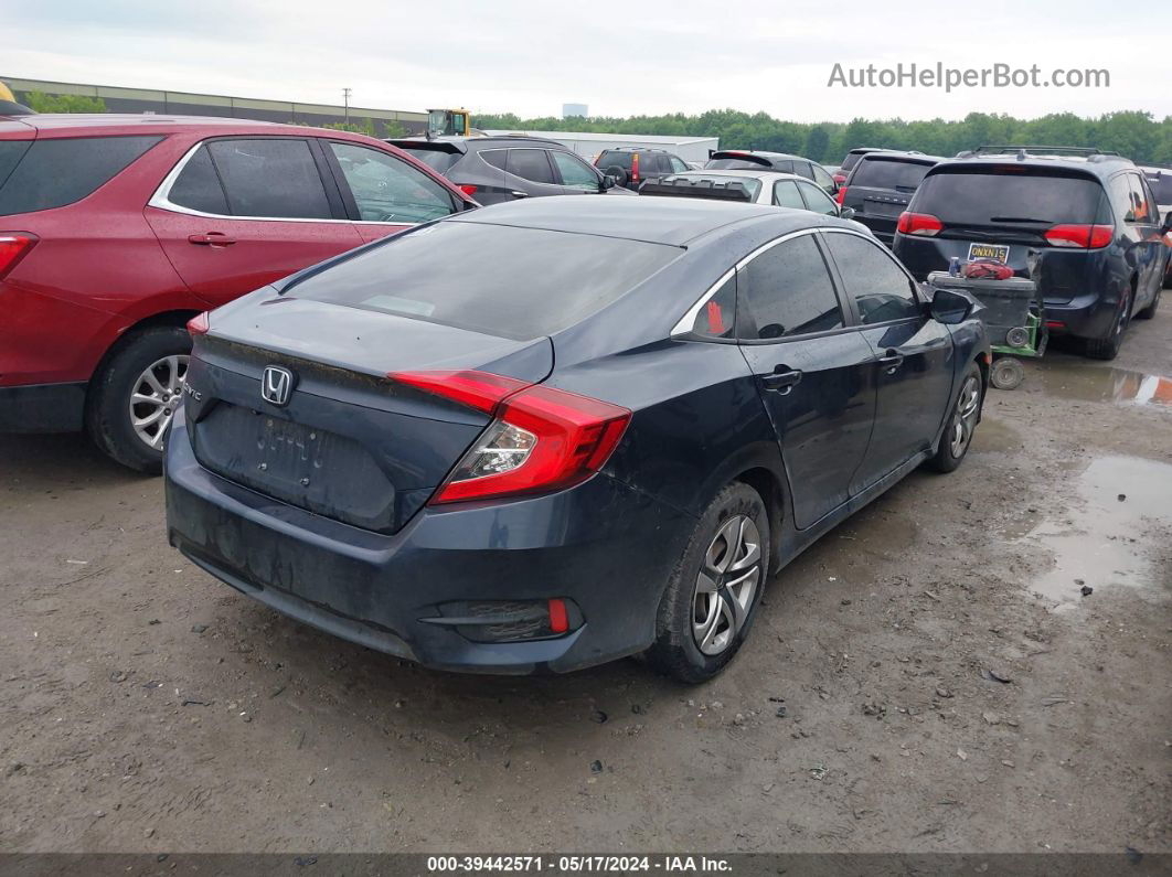 2017 Honda Civic Lx Gray vin: 19XFC2F50HE078605