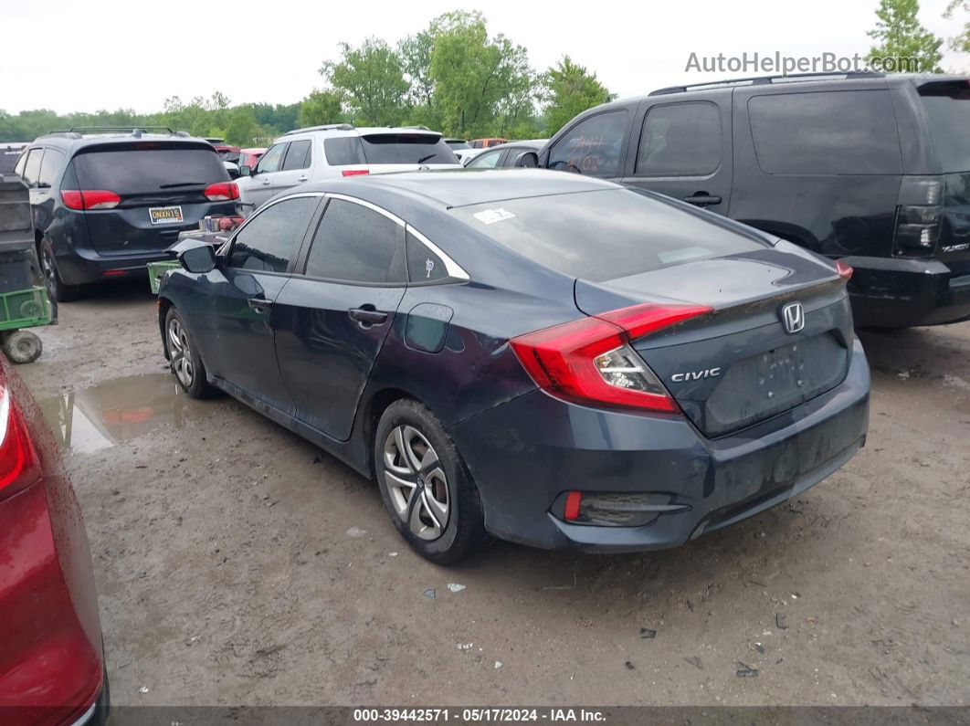 2017 Honda Civic Lx Gray vin: 19XFC2F50HE078605