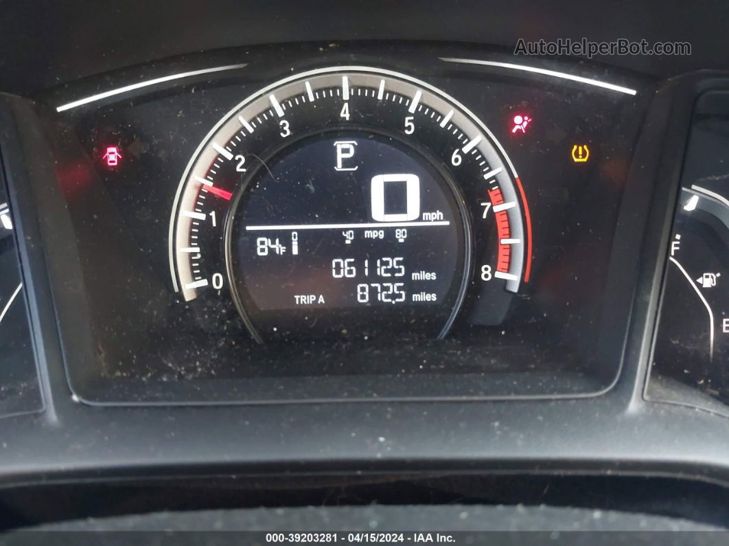 2016 Honda Civic Lx Blue vin: 19XFC2F51GE203898
