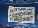 2016 Honda Civic Lx Blue vin: 19XFC2F51GE203898
