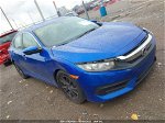 2017 Honda Civic Lx Синий vin: 19XFC2F51HE029669