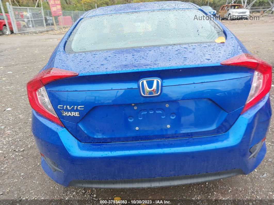 2017 Honda Civic Lx Blue vin: 19XFC2F51HE029669