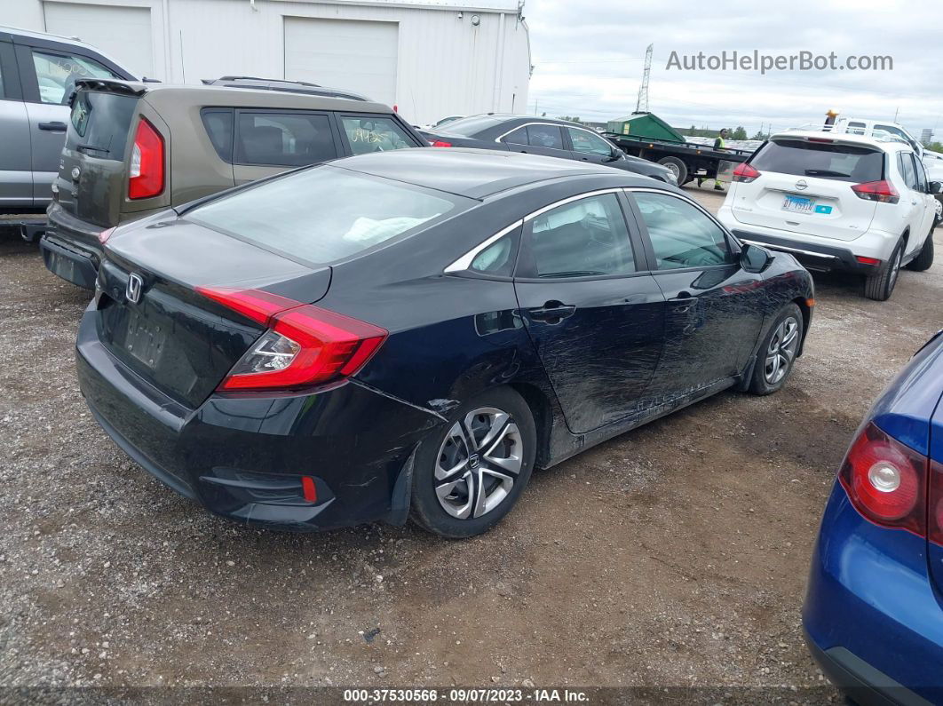 2017 Honda Civic Sedan Lx Черный vin: 19XFC2F51HE053003