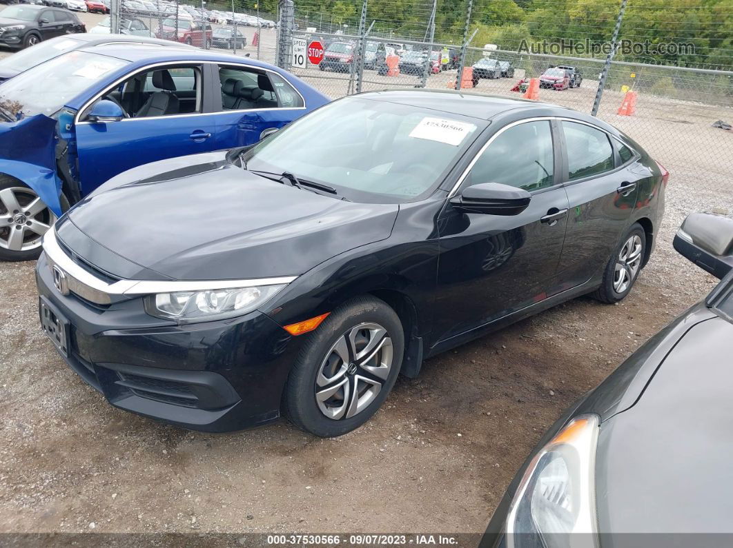 2017 Honda Civic Sedan Lx Black vin: 19XFC2F51HE053003