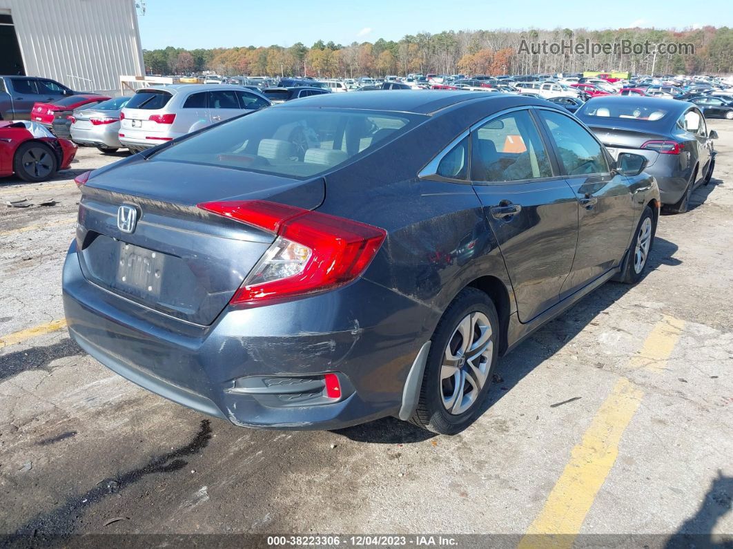 2017 Honda Civic Lx Gray vin: 19XFC2F51HE056810