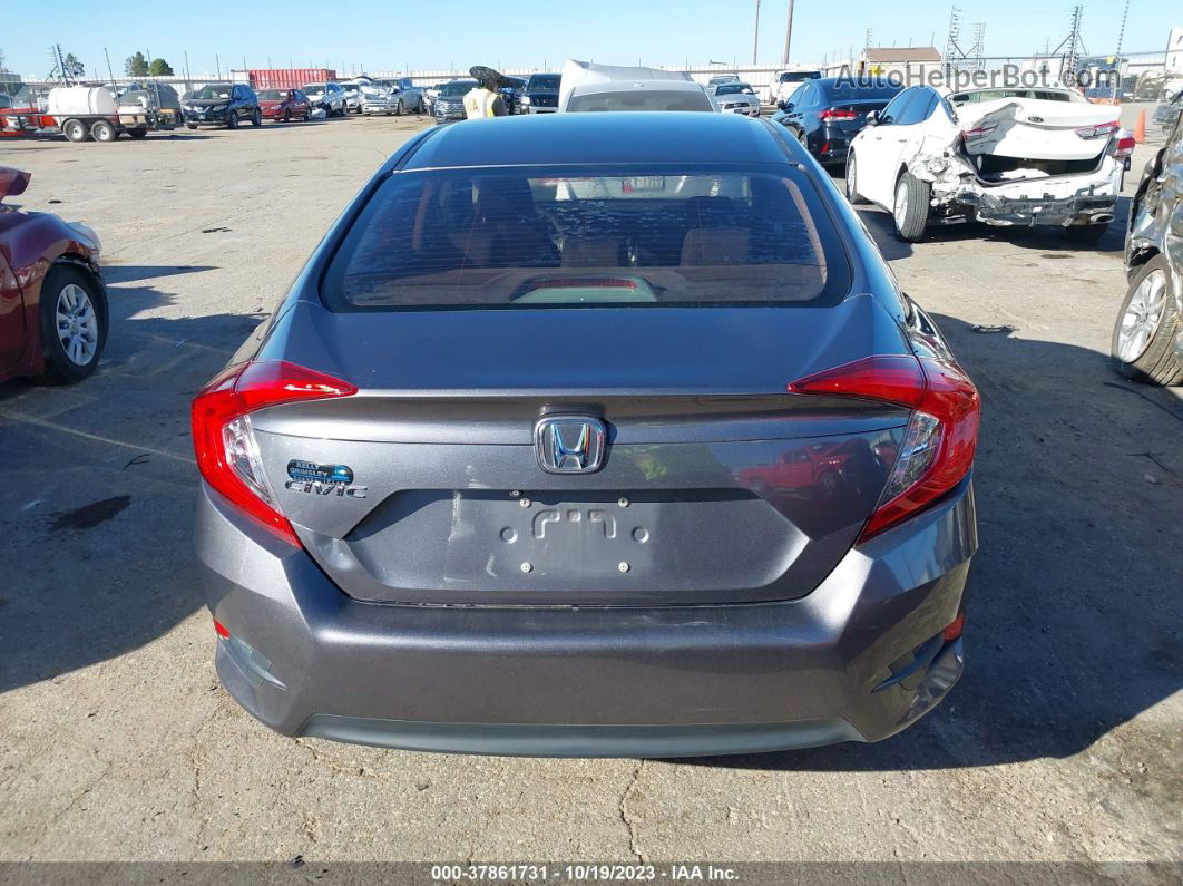 2017 Honda Civic Sedan Lx Gray vin: 19XFC2F51HE068181