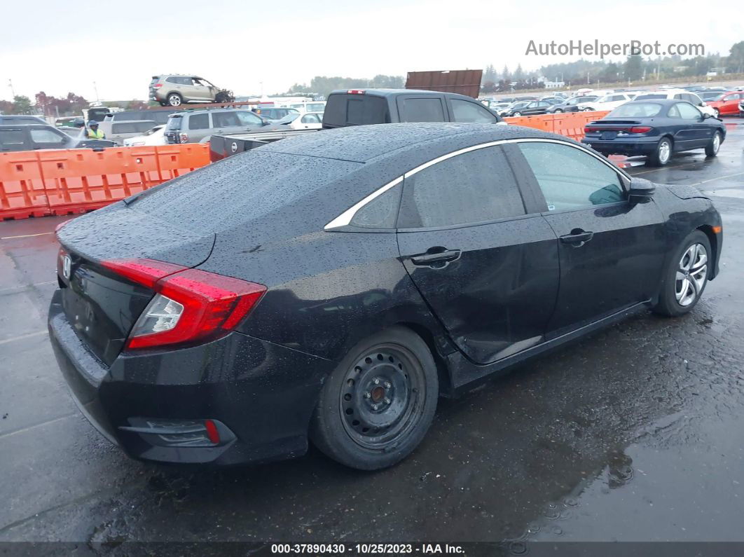 2017 Honda Civic Lx Black vin: 19XFC2F51HE212621