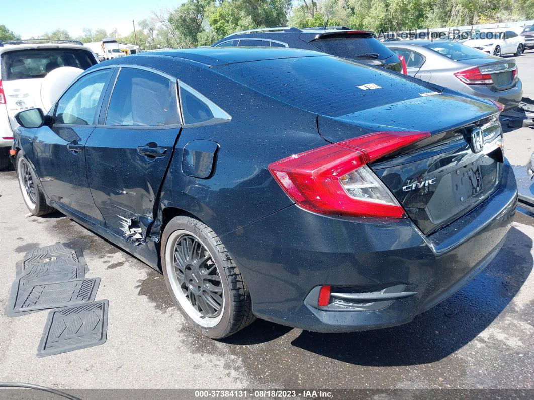 2017 Honda Civic Lx Black vin: 19XFC2F51HE223604