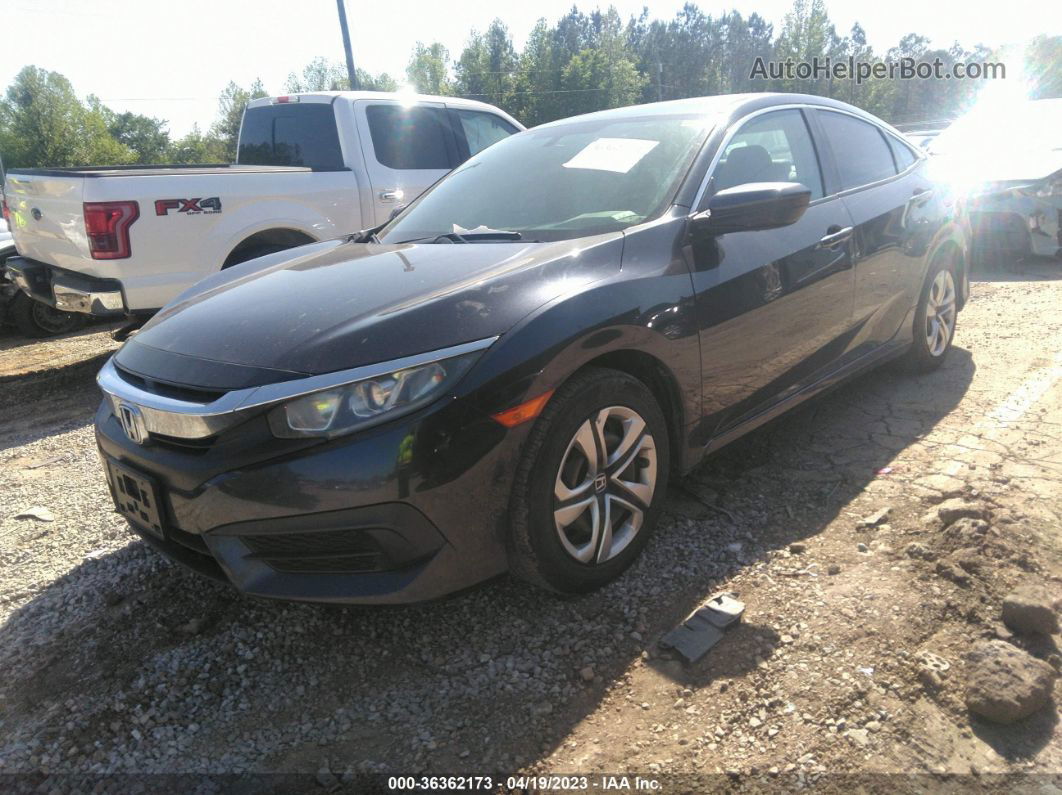 2016 Honda Civic Sedan Lx Black vin: 19XFC2F52GE034989