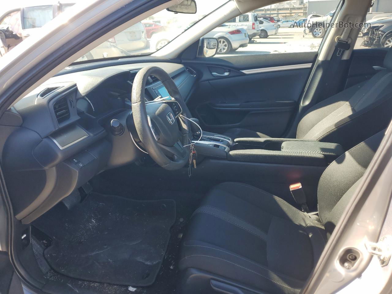 2016 Honda Civic Lx Silver vin: 19XFC2F52GE086266