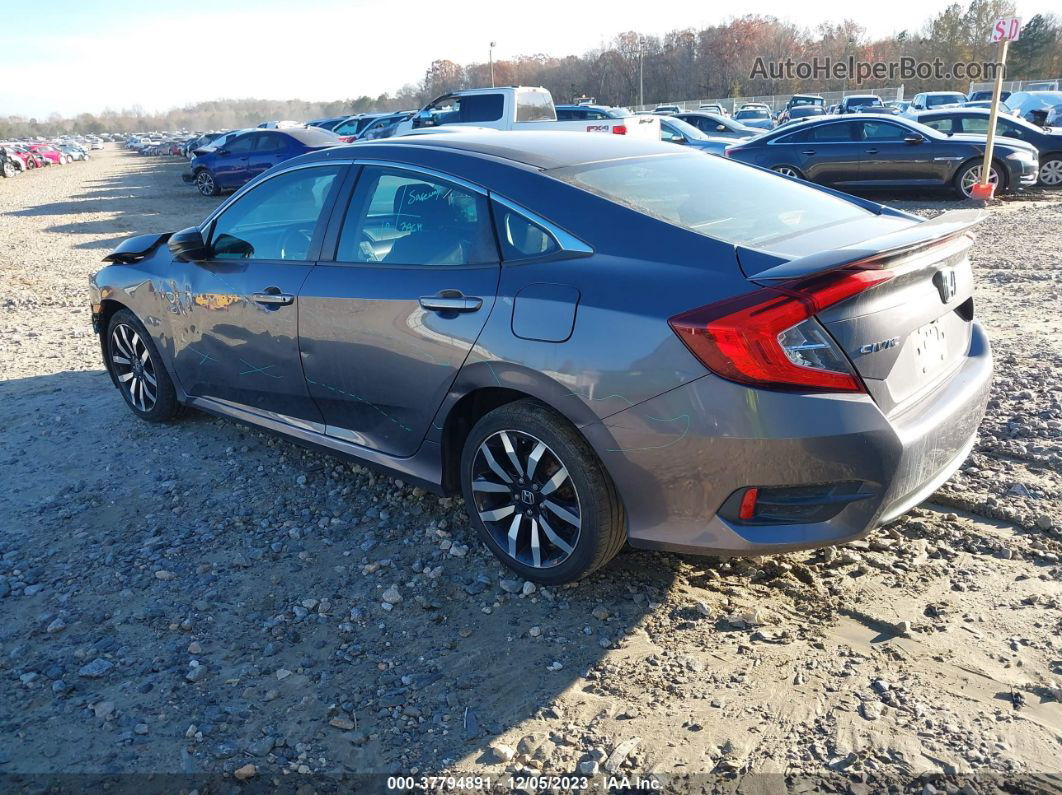 2016 Honda Civic Sedan Lx Gray vin: 19XFC2F52GE209273