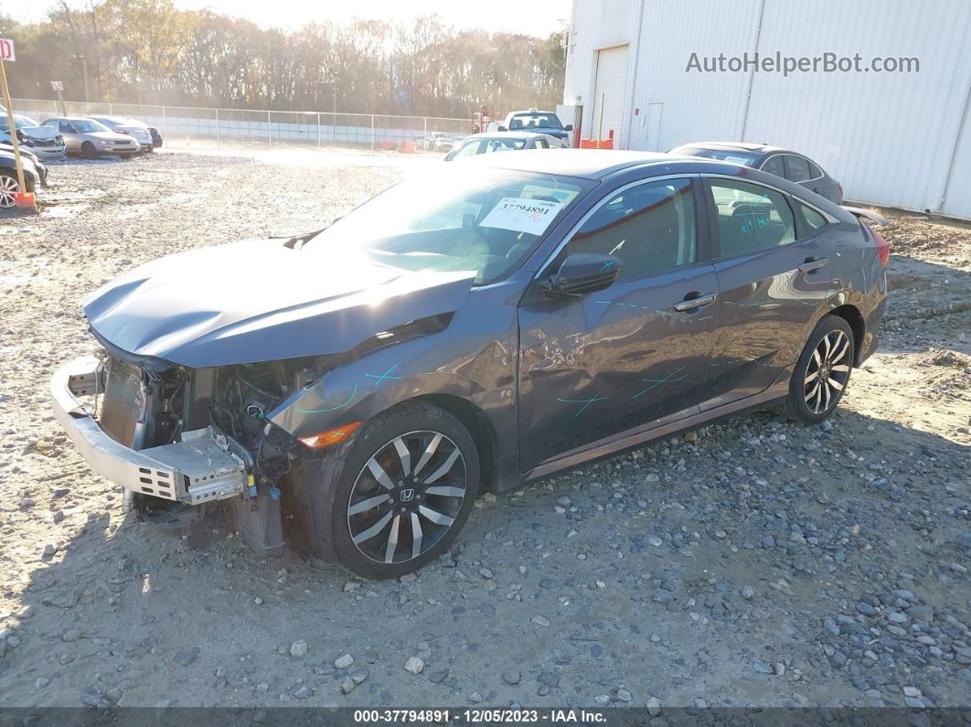 2016 Honda Civic Sedan Lx Gray vin: 19XFC2F52GE209273