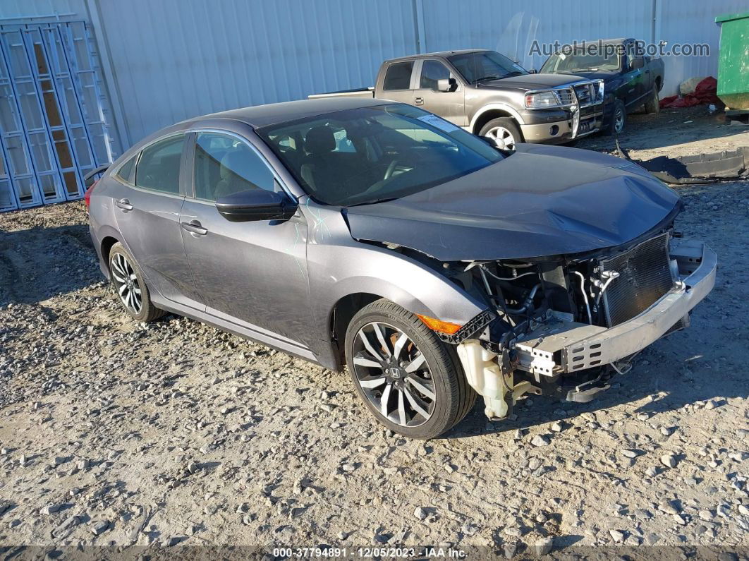 2016 Honda Civic Sedan Lx Gray vin: 19XFC2F52GE209273