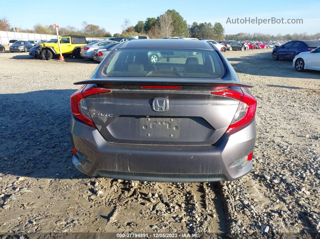 2016 Honda Civic Sedan Lx Gray vin: 19XFC2F52GE209273