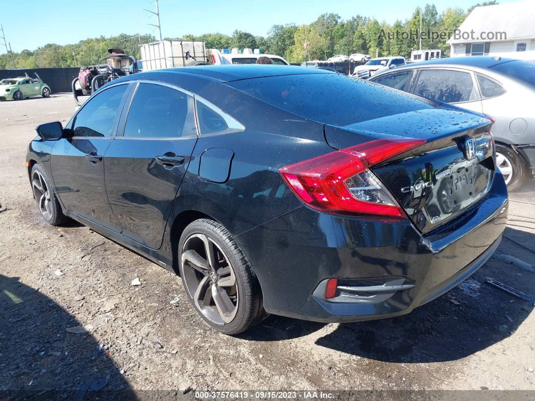 2016 Honda Civic Lx Black vin: 19XFC2F52GE221312