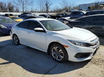 2017 Honda Civic Lx White vin: 19XFC2F52HE004635