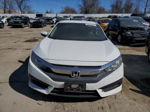 2017 Honda Civic Lx White vin: 19XFC2F52HE004635