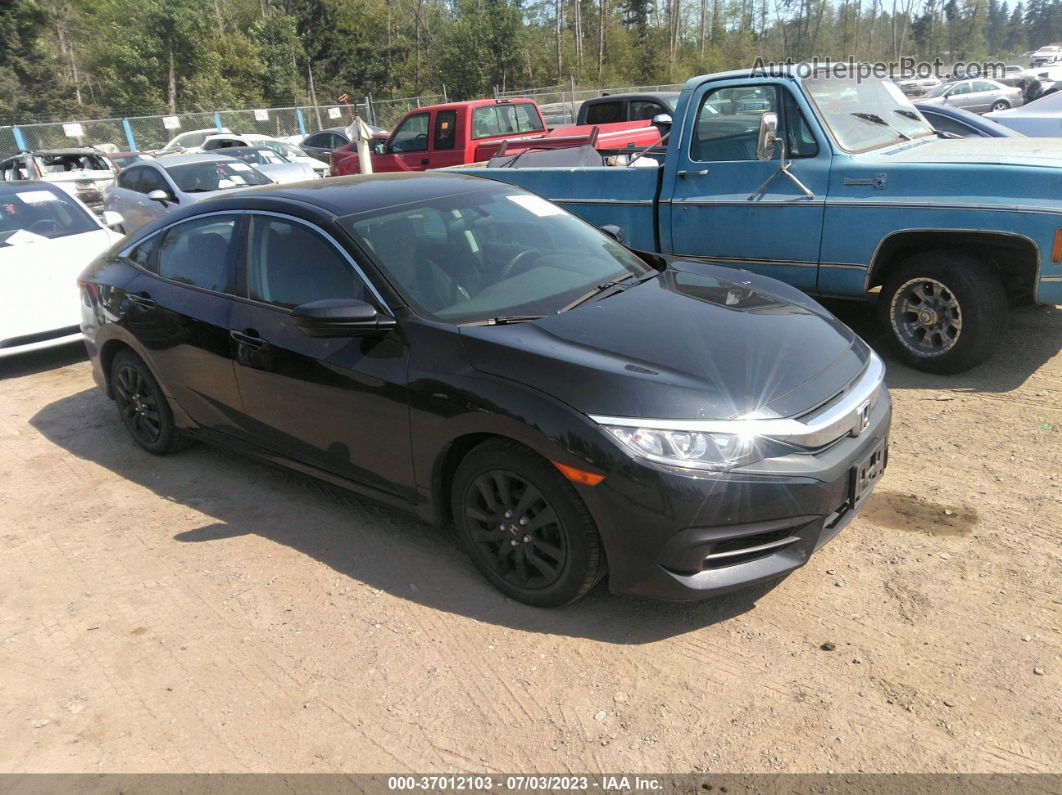 2017 Honda Civic Sedan Lx Black vin: 19XFC2F52HE210229