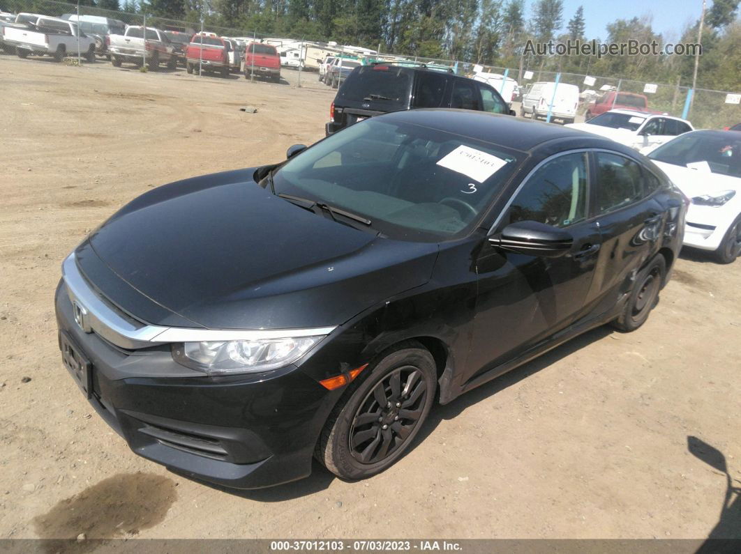 2017 Honda Civic Sedan Lx Black vin: 19XFC2F52HE210229