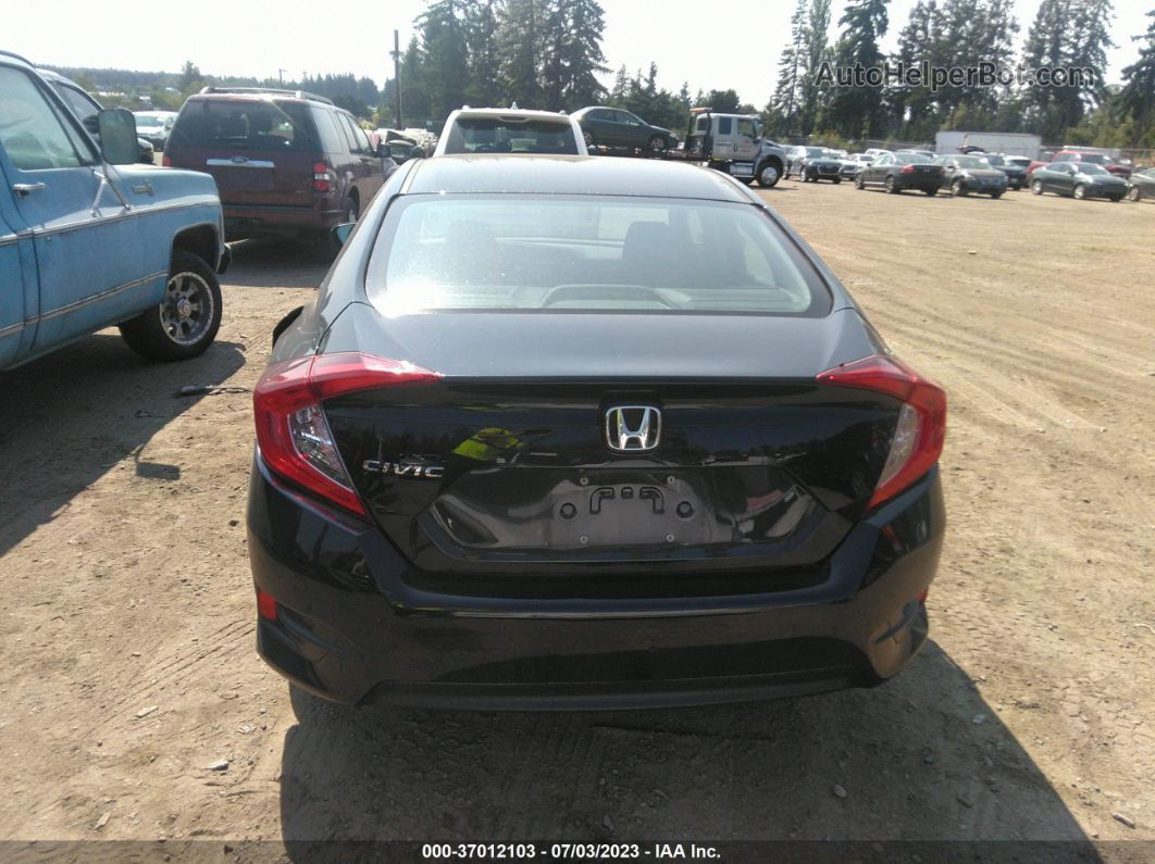 2017 Honda Civic Sedan Lx Черный vin: 19XFC2F52HE210229