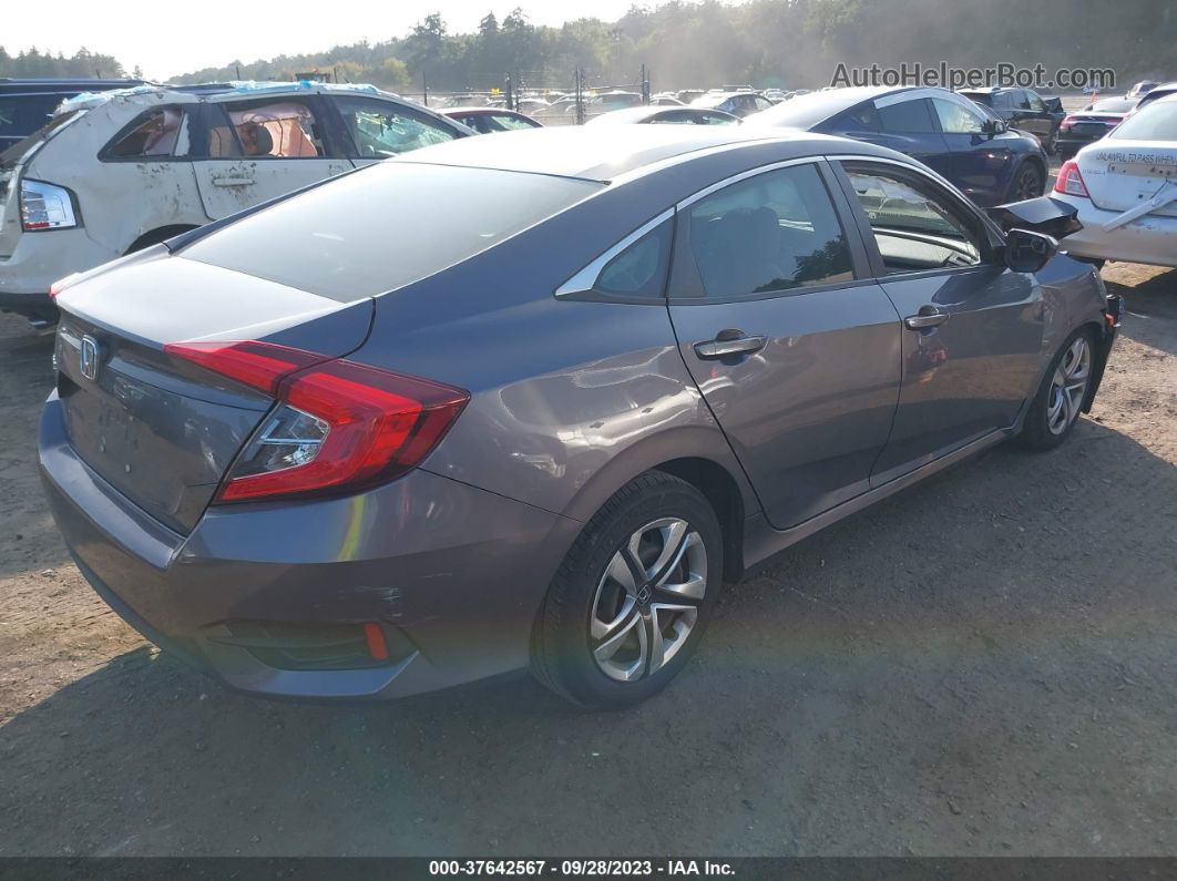 2017 Honda Civic Sedan Lx Gray vin: 19XFC2F52HE229119