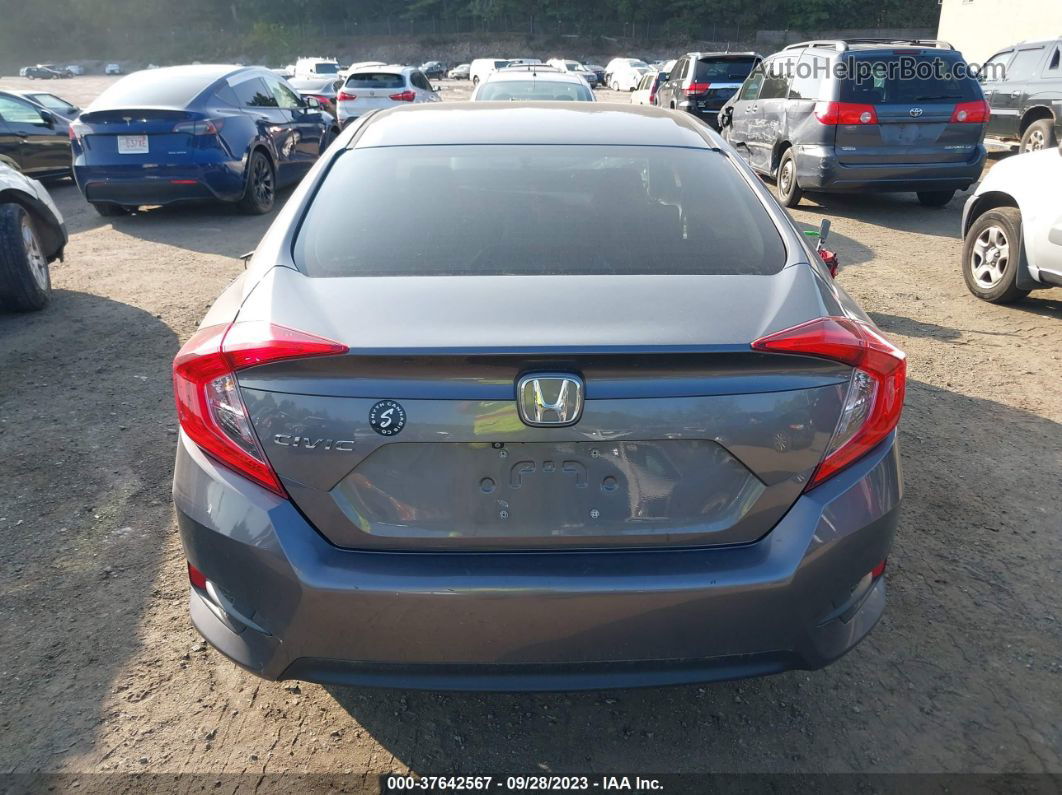 2017 Honda Civic Sedan Lx Gray vin: 19XFC2F52HE229119