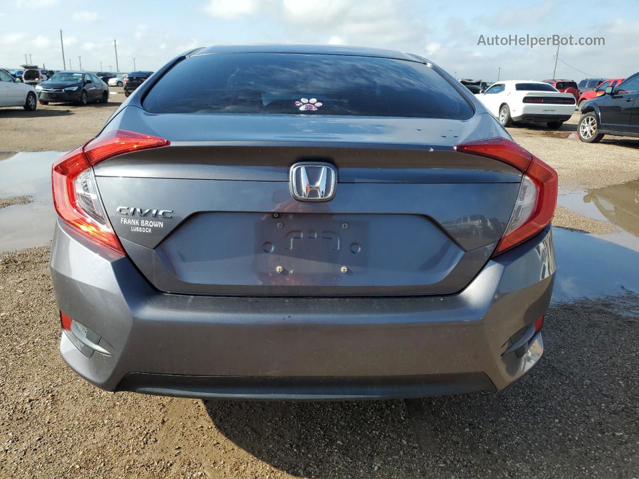 2016 Honda Civic Lx Charcoal vin: 19XFC2F53GE006909