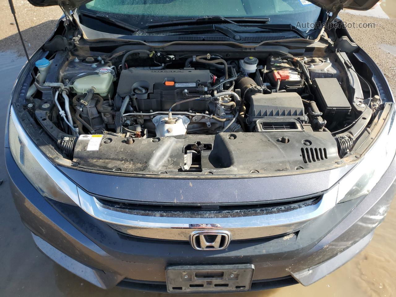 2016 Honda Civic Lx Charcoal vin: 19XFC2F53GE006909