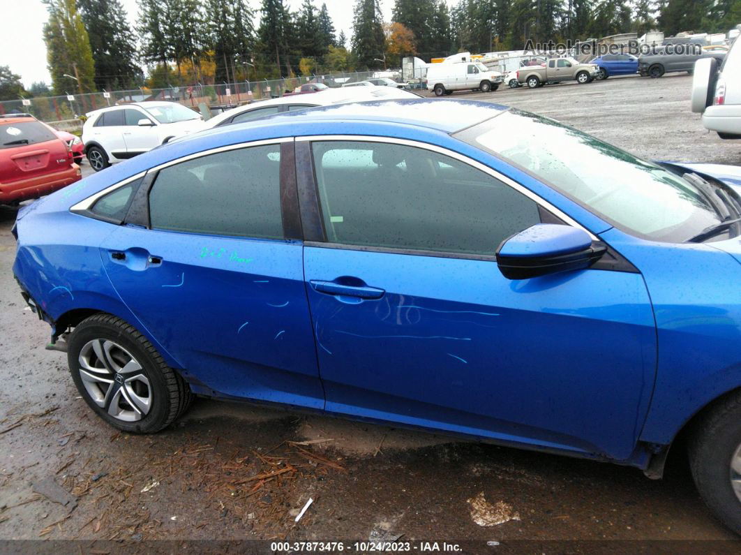 2016 Honda Civic Sedan Lx Blue vin: 19XFC2F53GE081481