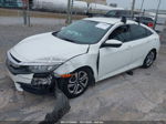 2016 Honda Civic Sedan Lx White vin: 19XFC2F53GE092304