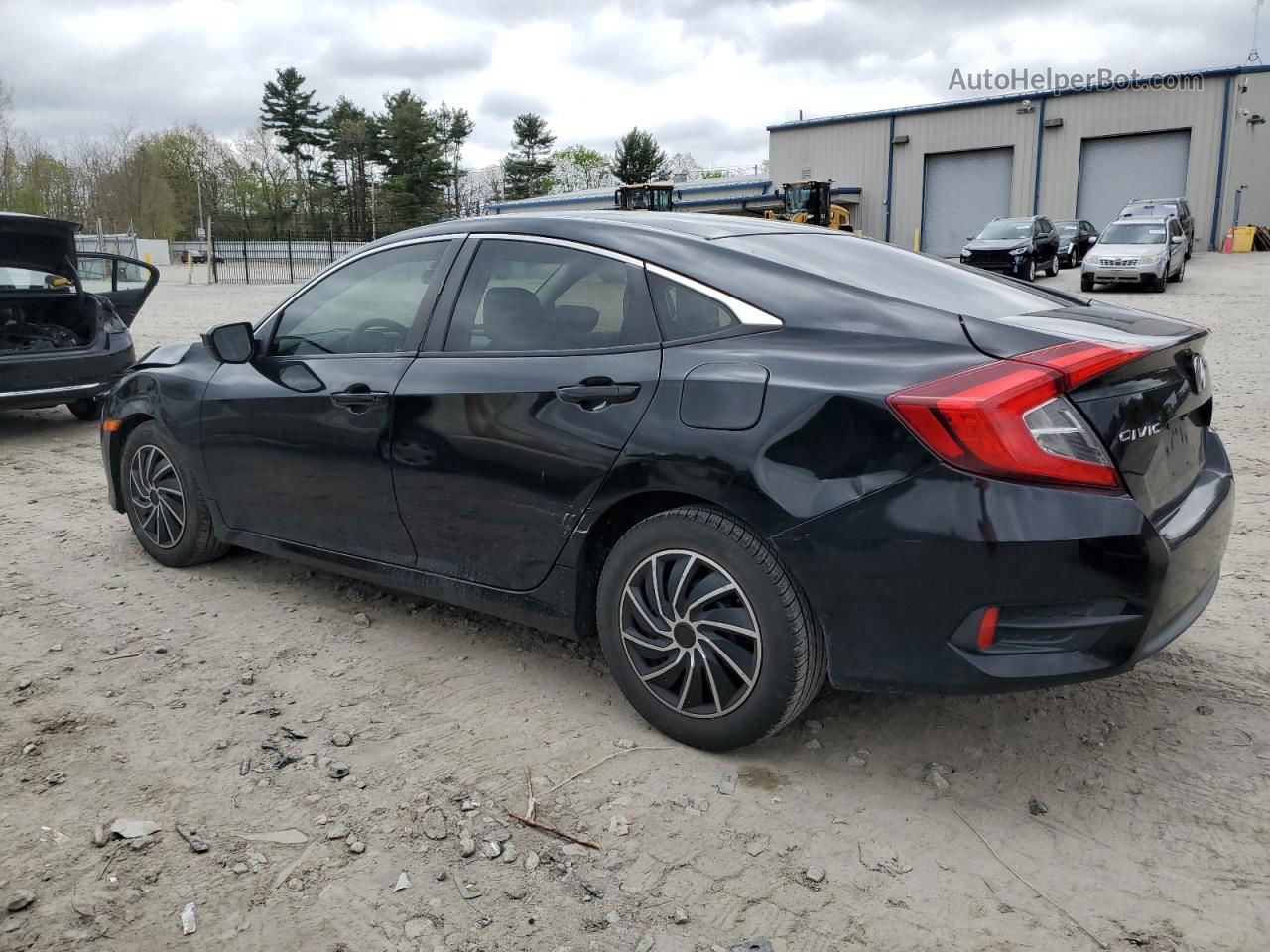 2016 Honda Civic Lx Black vin: 19XFC2F53GE211520