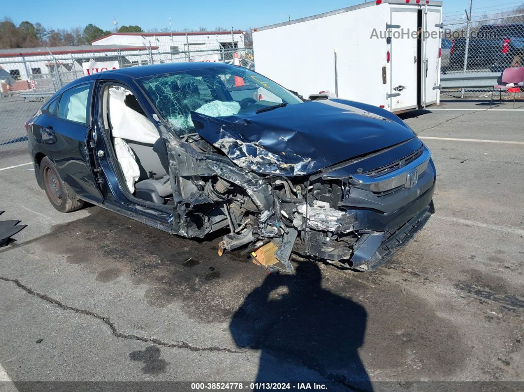 2017 Honda Civic Lx Blue vin: 19XFC2F53HE014655