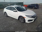 2017 Honda Civic Lx White vin: 19XFC2F53HE029057