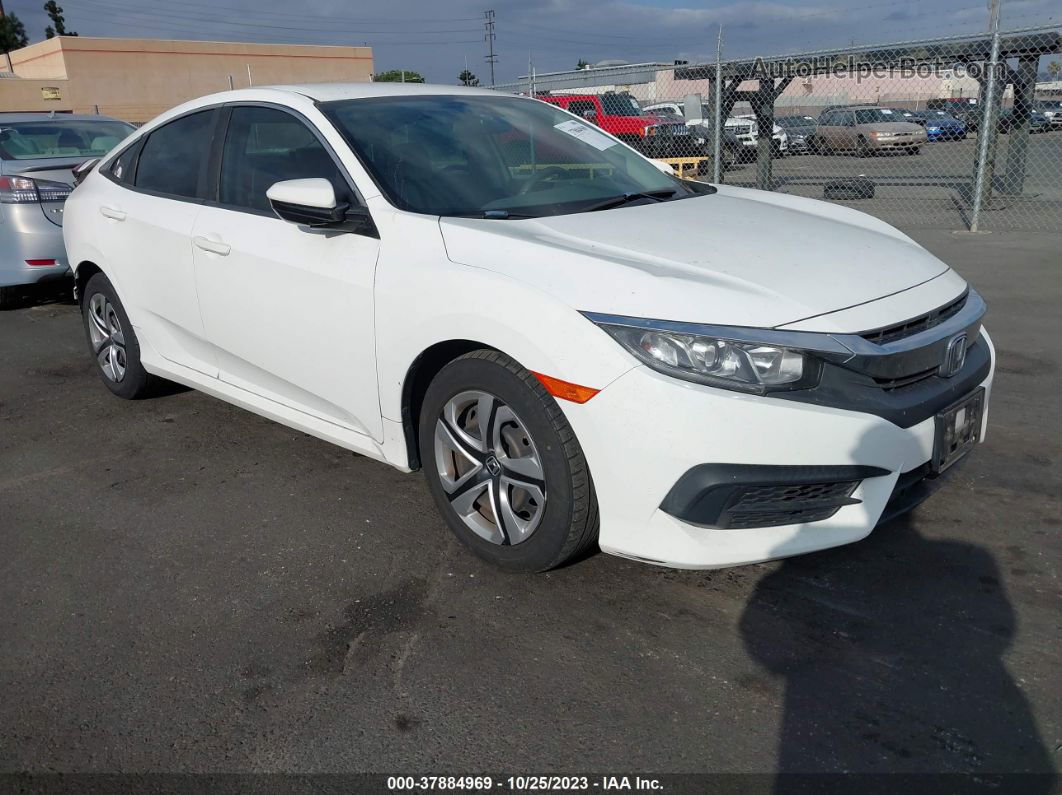 2017 Honda Civic Sedan Lx Белый vin: 19XFC2F53HE202253