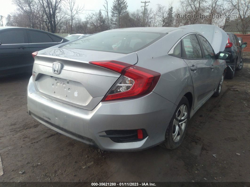 2016 Honda Civic Sedan Lx Silver vin: 19XFC2F54GE050661