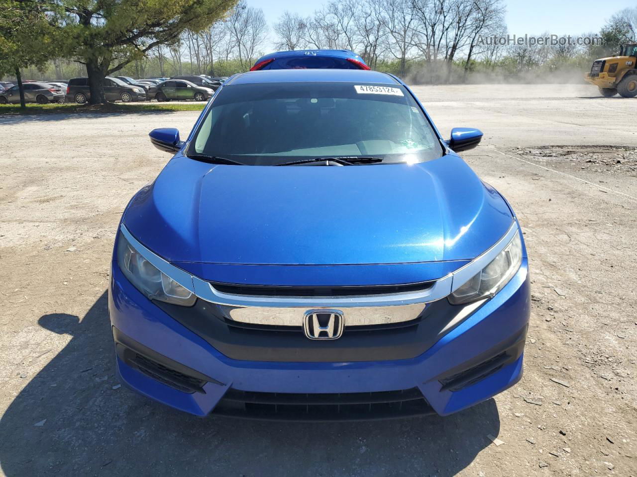 2016 Honda Civic Lx Blue vin: 19XFC2F54GE008183