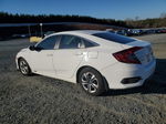 2016 Honda Civic Lx White vin: 19XFC2F54GE033522