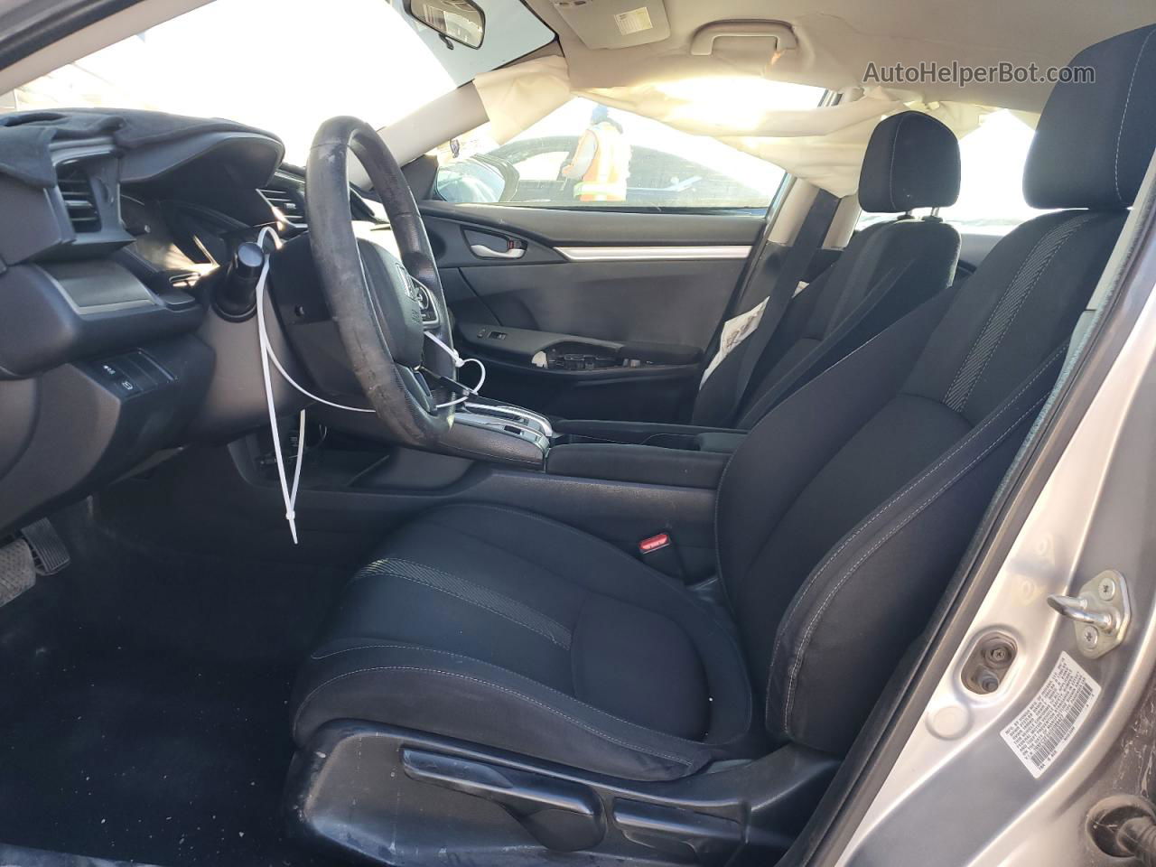 2016 Honda Civic Lx Silver vin: 19XFC2F54GE089427