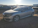 2016 Honda Civic Lx Silver vin: 19XFC2F54GE089427