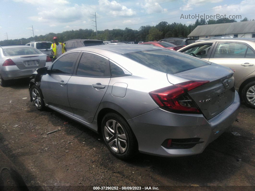 2016 Honda Civic Lx Silver vin: 19XFC2F54GE205435